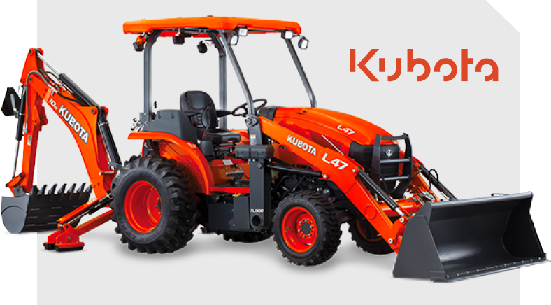 l47 kubota backhoe for rent at trs equipment rental